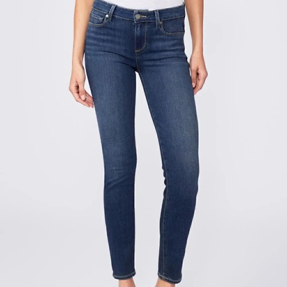 Paige Verdugo Ankle Skinny Blue Jeans Women’s 28